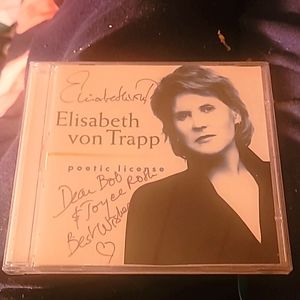 Elizabeth Von Trapp signed copy